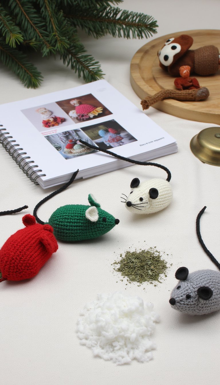 9. Adorable Catnip Mice Toys
