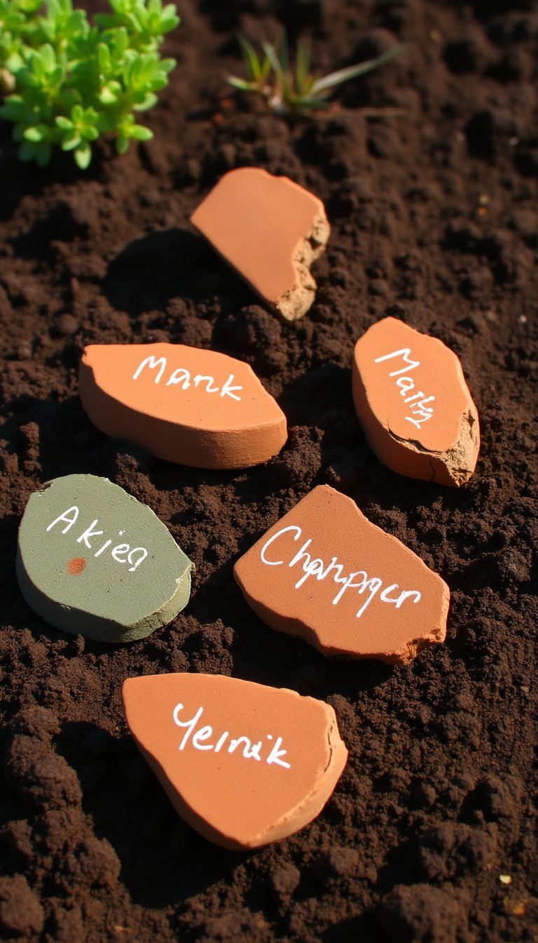 2. Rustic Herb Garden Markers