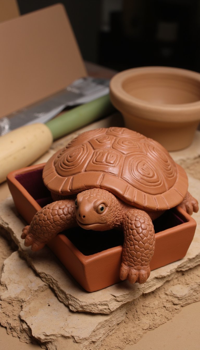 11. Turtle-Inspired Jewelry Box