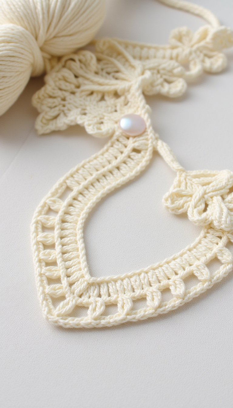 15. Elegant Lace Collar or Necklace