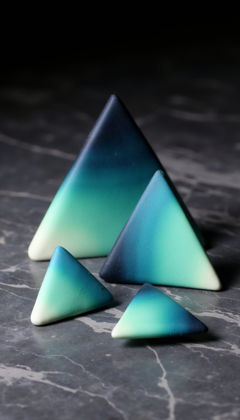 21. Gradient Clay Magnets