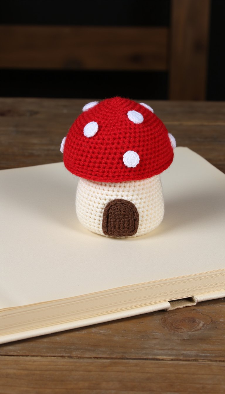2. A Curious Little Mushroom House
