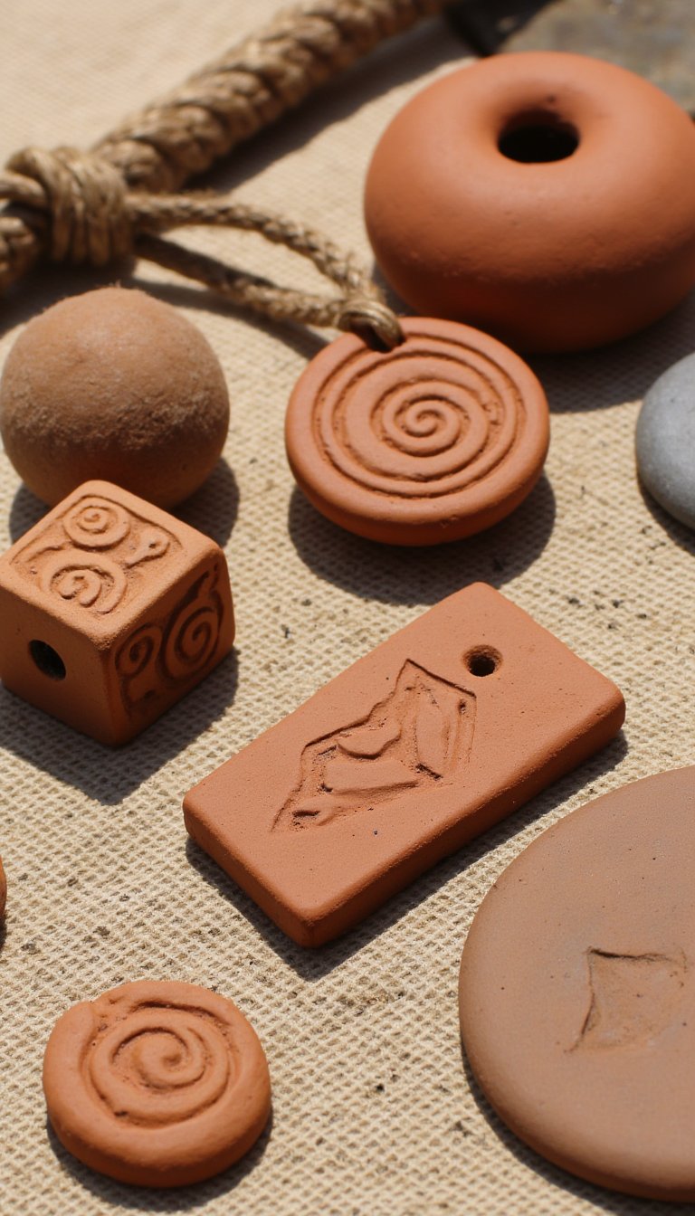 5. Hand-Forged Beads & Pendants