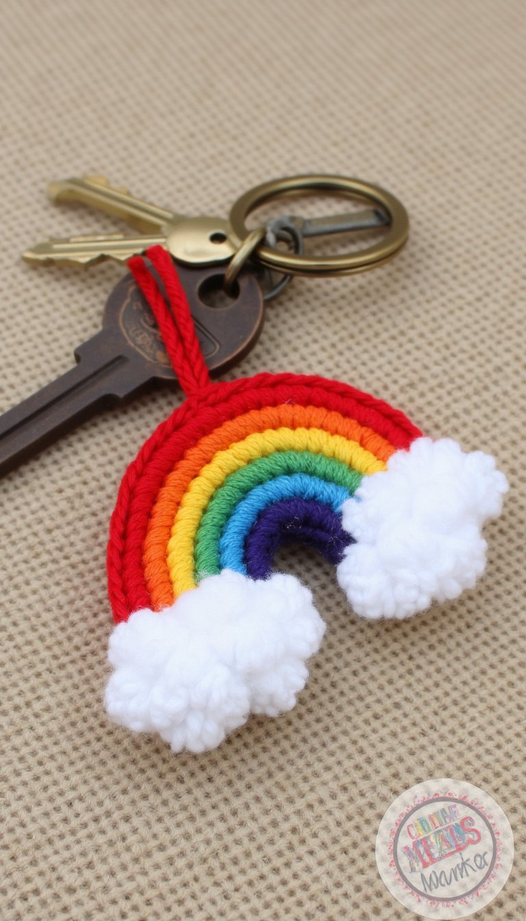 11. A Miniature Rainbow with a Cloud