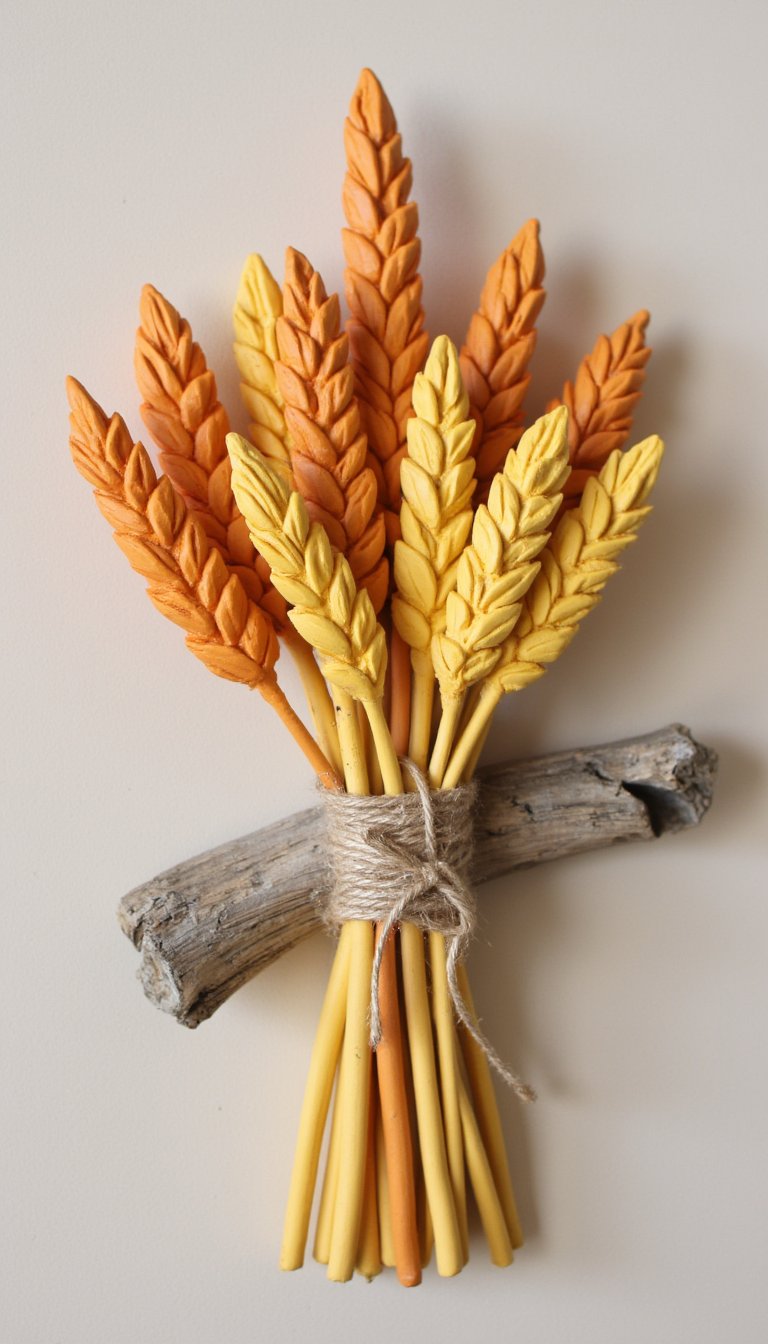 14. Wheat Stalk Wall Hanging
