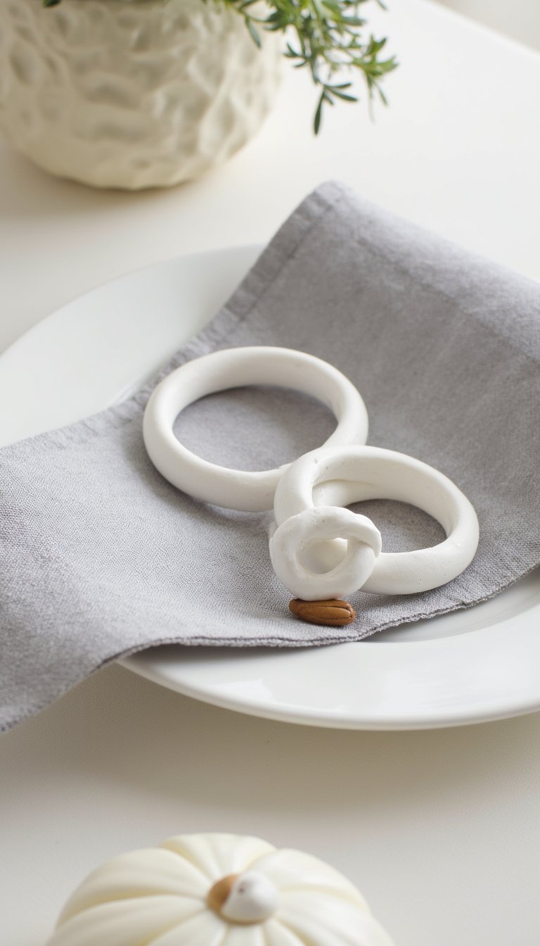 20. Modern Napkin Rings