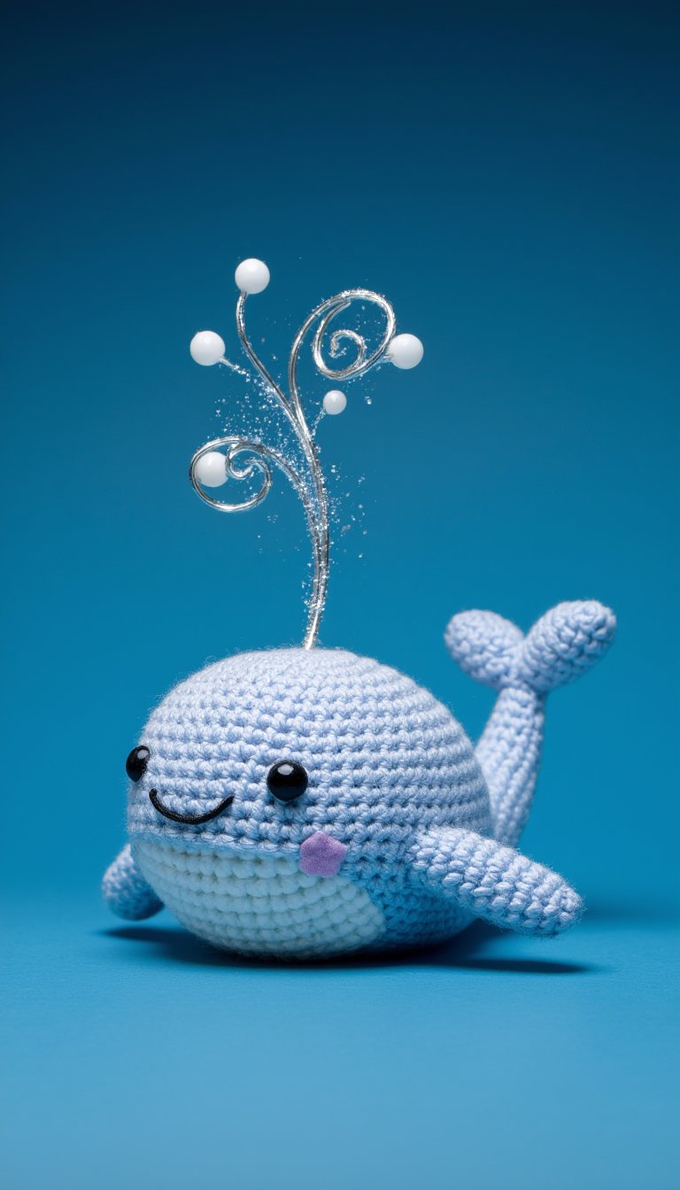 15. A Whale with a Water Spout