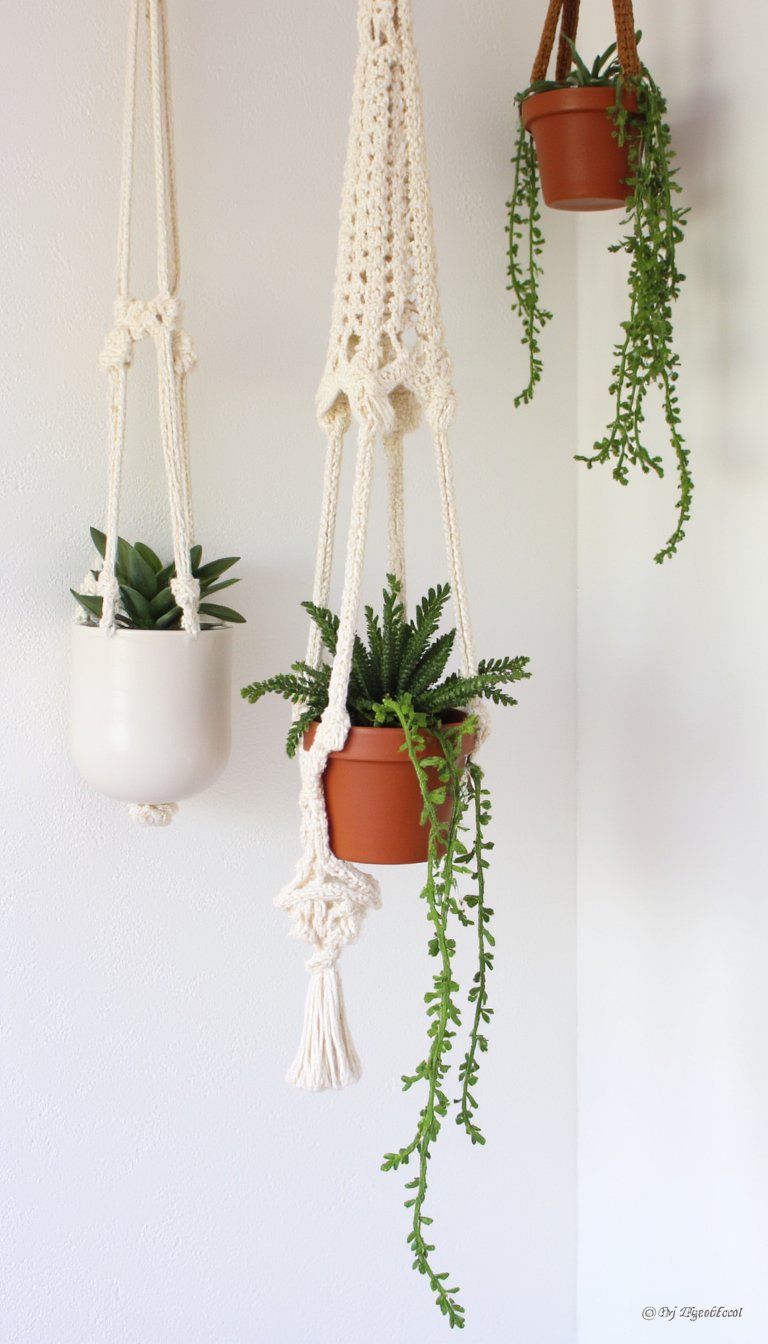 11. Plant Hangers with Personality