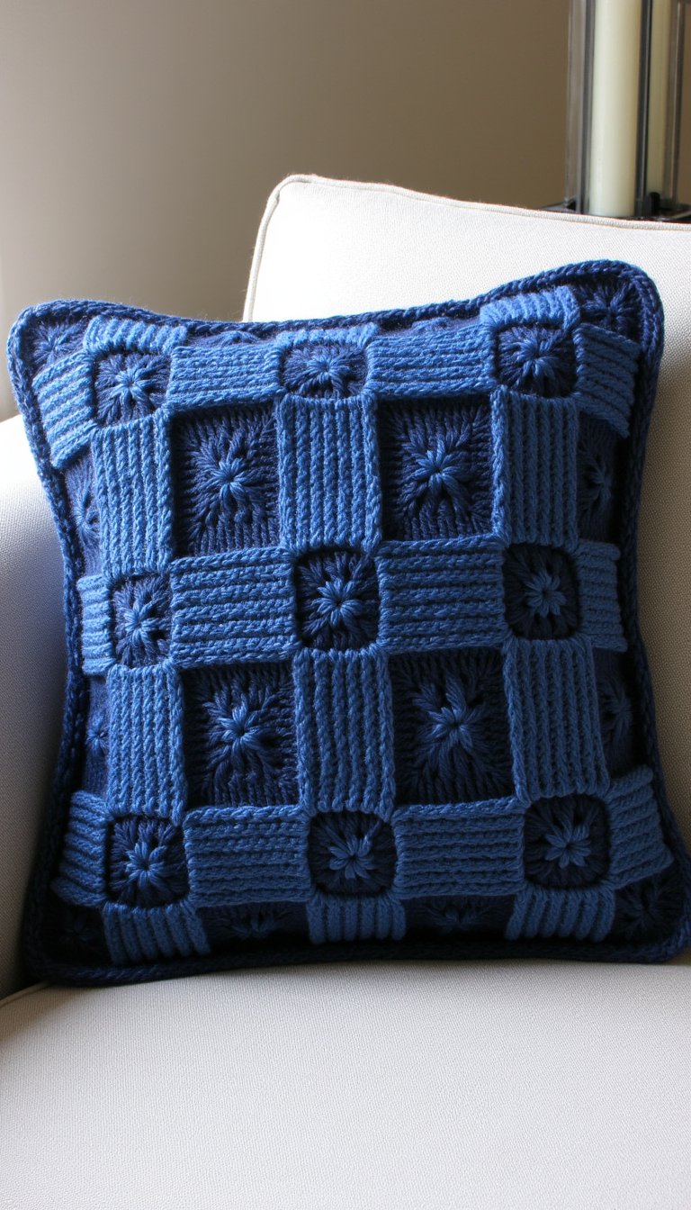 4. A Textured Pillow Cover