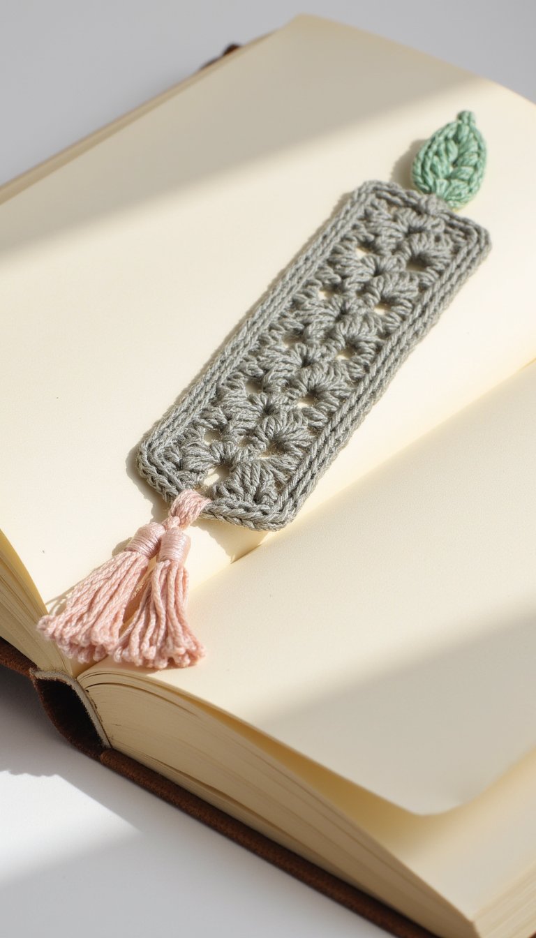 6. Quick-Stitch Bookmarkers