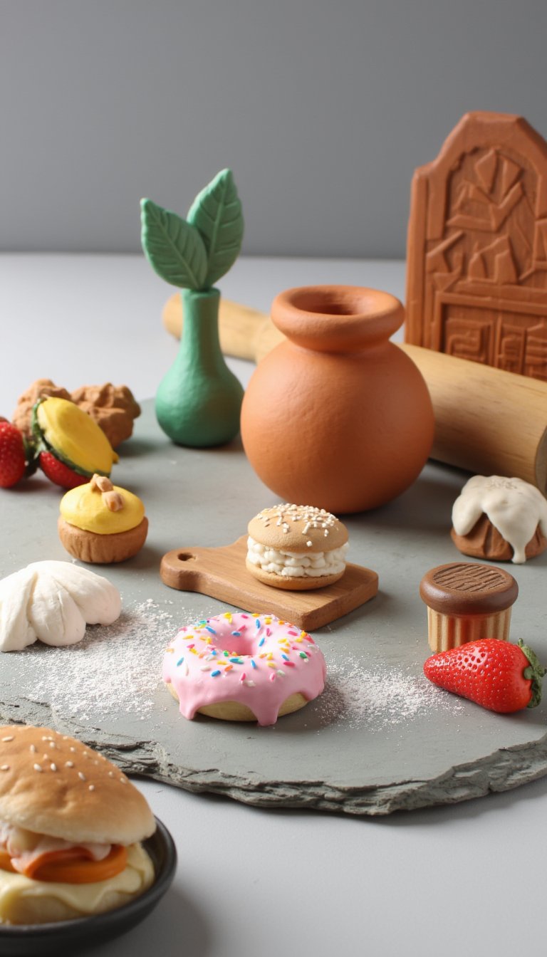 17. Hyper-Realistic Mini Food