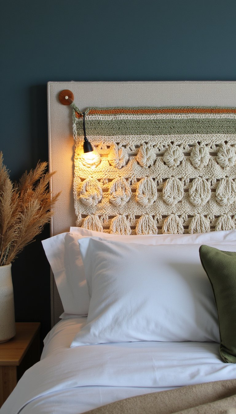 16. Headboard Accent Panel for a Bedroom Refresh