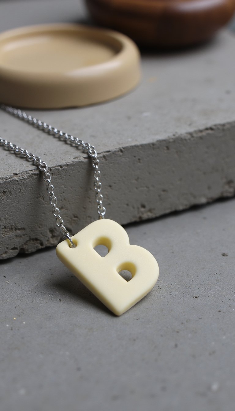 2. Personalized Monogram Necklace