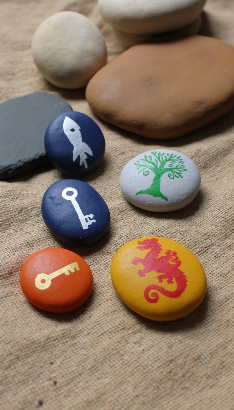 12. A Set of Storytelling Story Stones