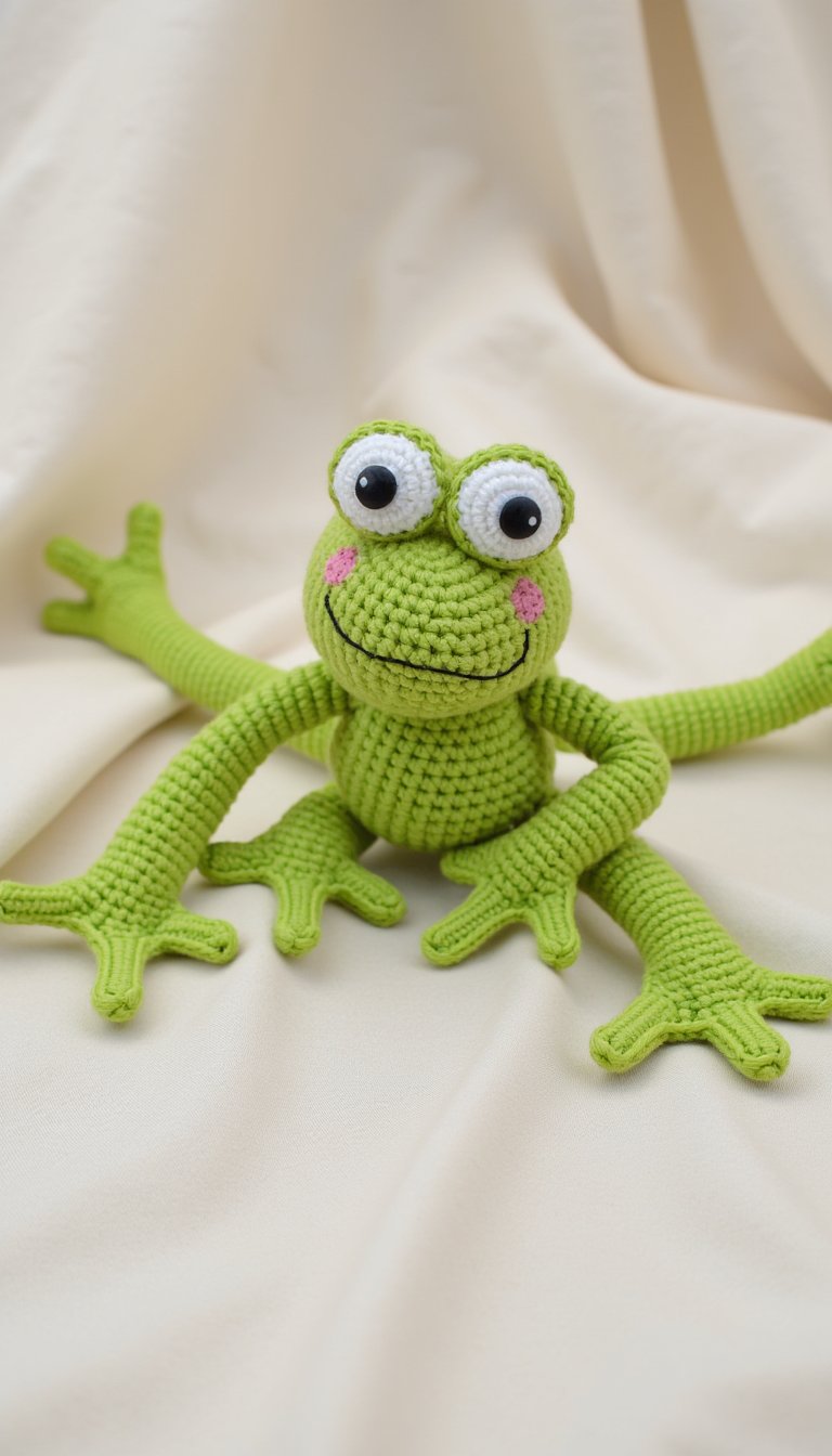 5. A Dopey, Long-Legged Frog