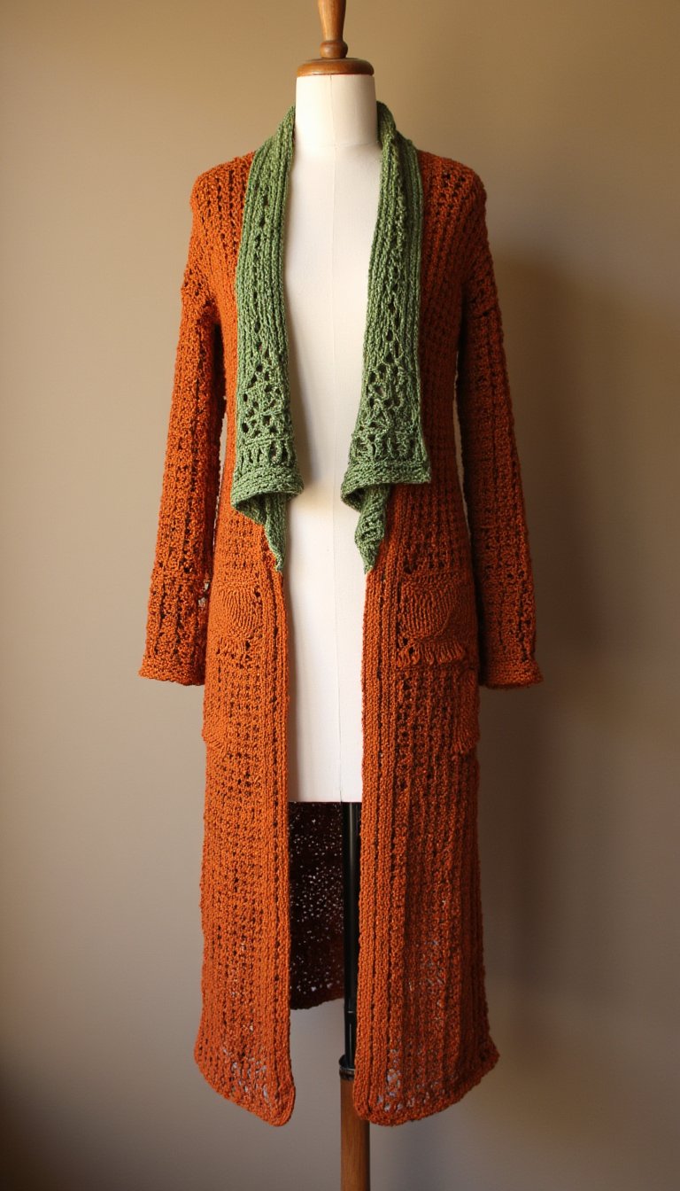 14. Longline Duster Cardigan