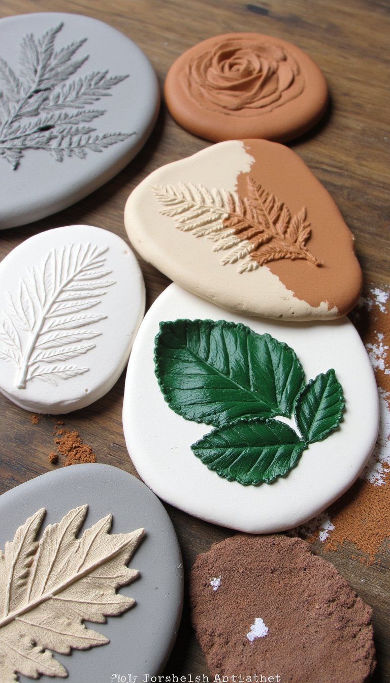 1. Whimsical Leaf & Plant Pressings