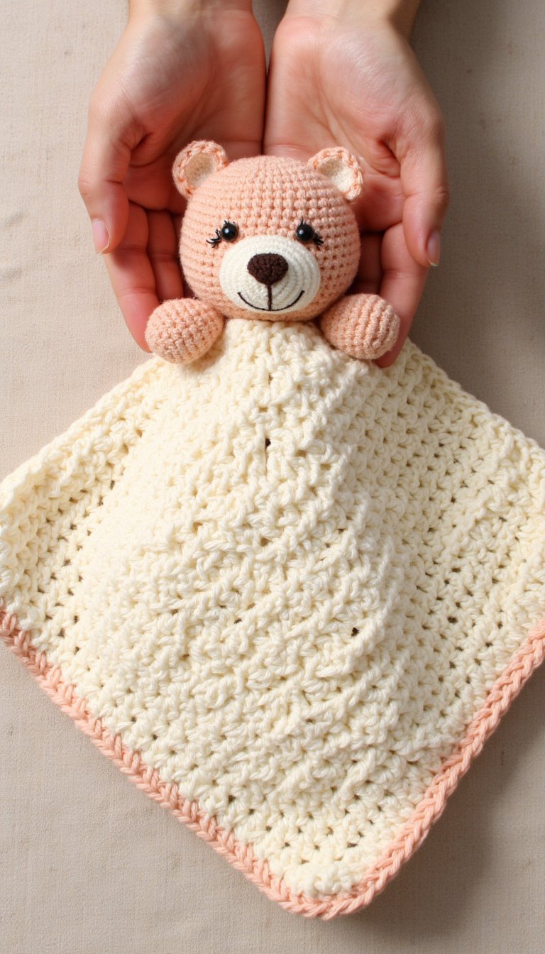 8. Adorable Lovey Security Blanket
