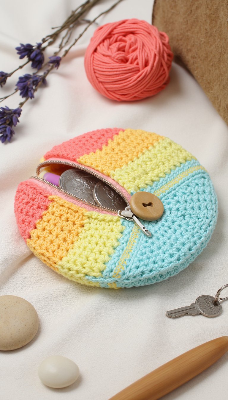 7. A Cute & Quick Coin Purse