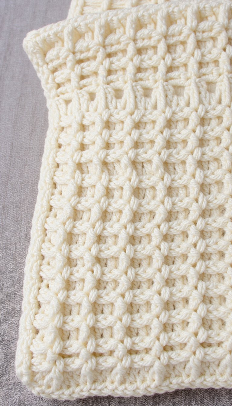 2. The Cozy Basketweave Stitch