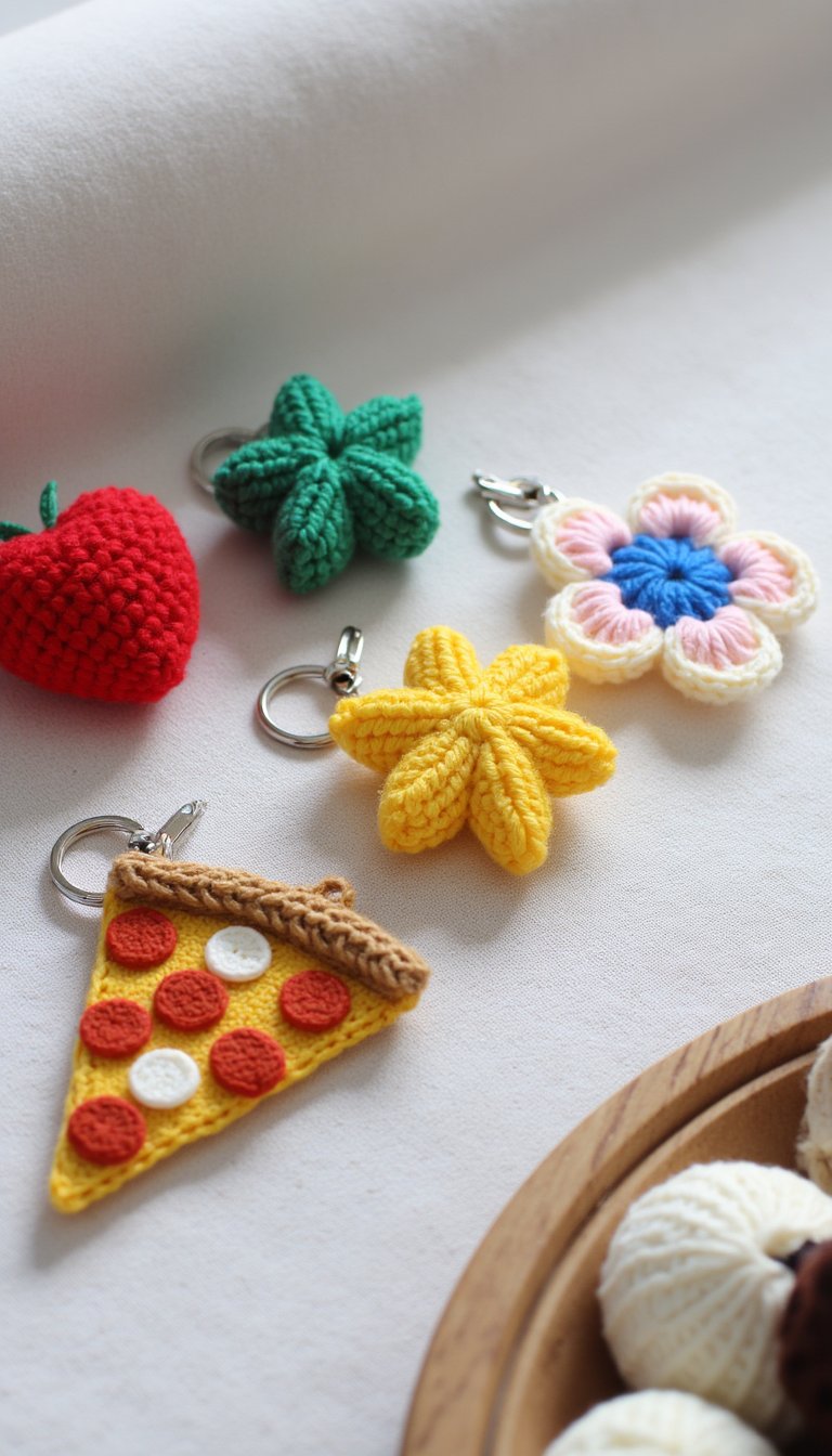 3. Adorable Mini Keychain Charms