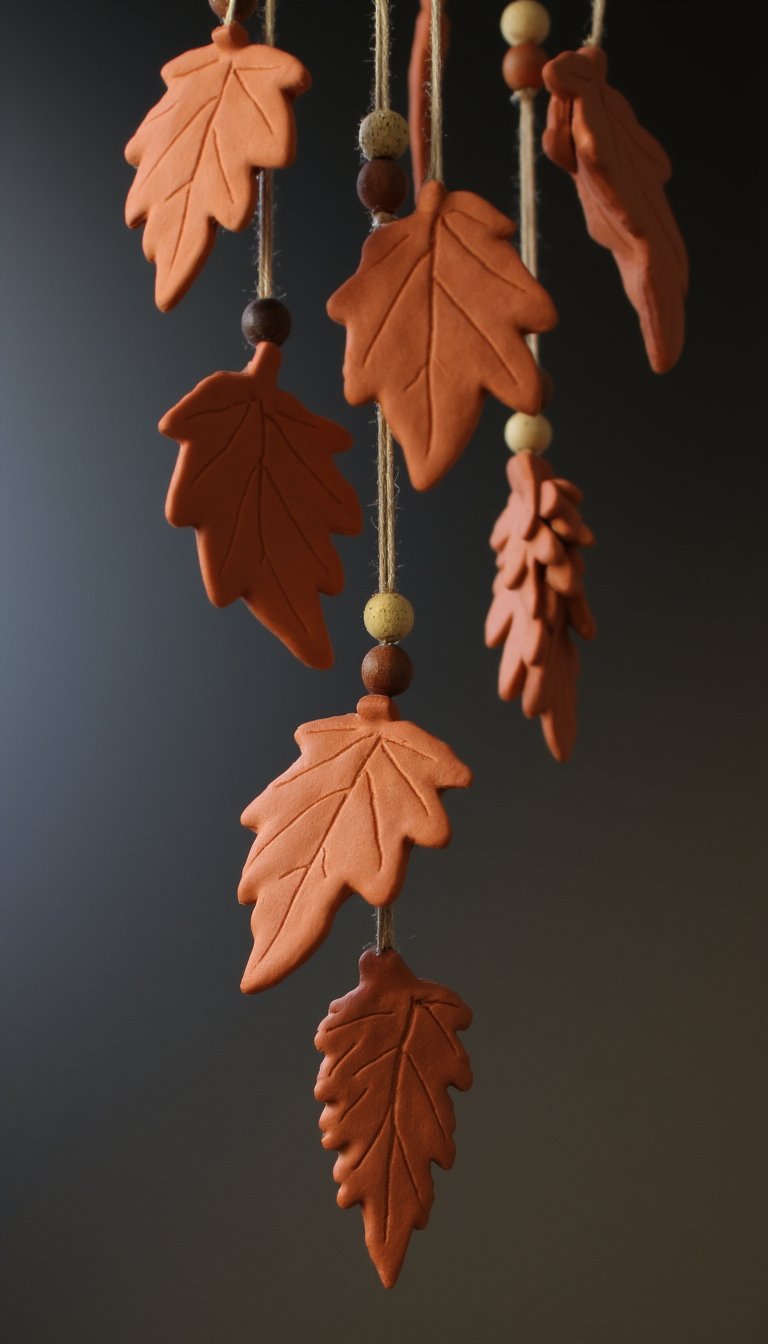 14. A Cascading Leaf Wind Chime