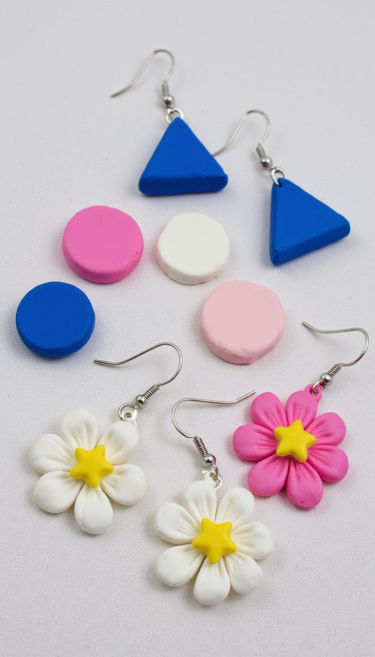 4. Colorful Dangle Earrings