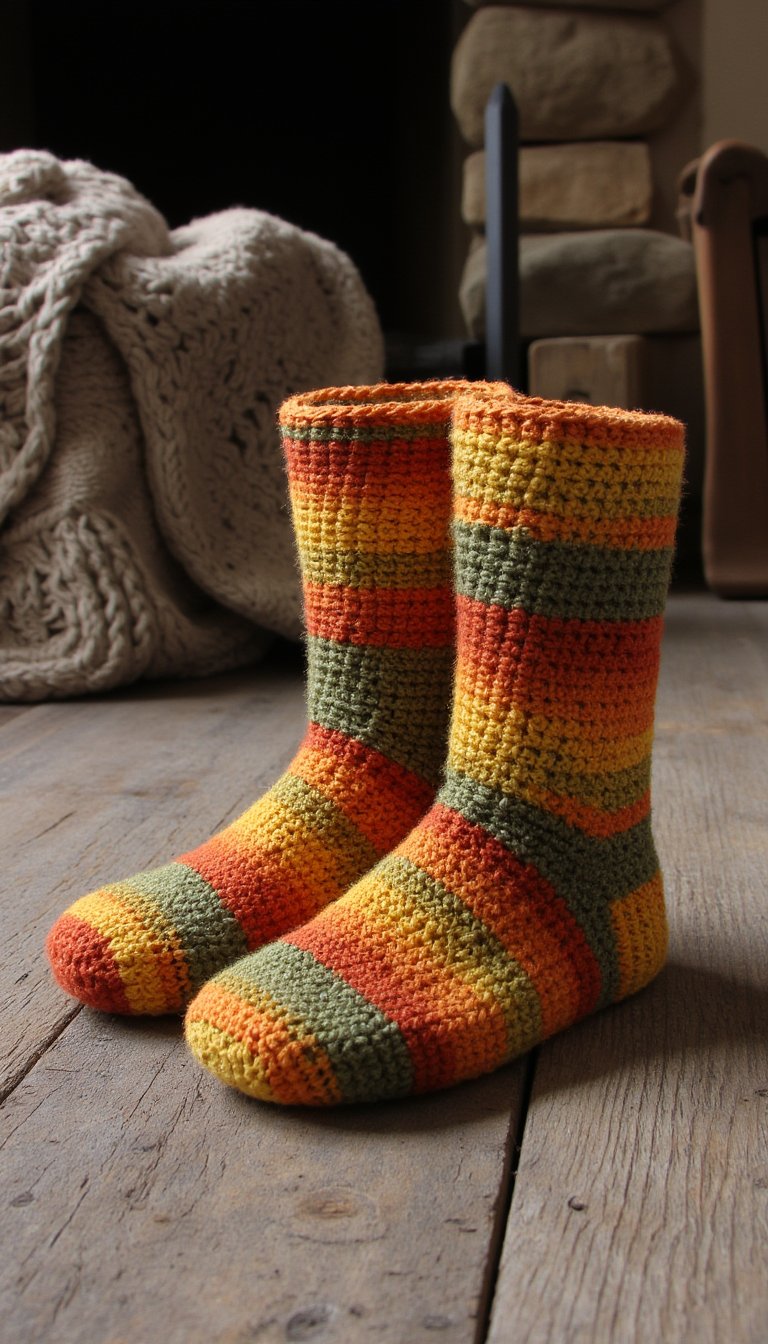 7. Cozy Cabin Socks
