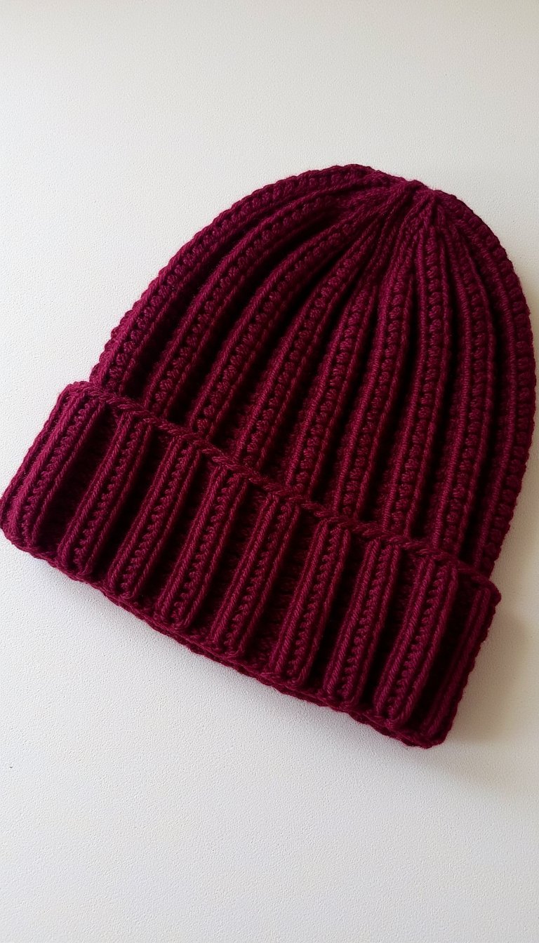 3. The Cozy Ribbed Beanie