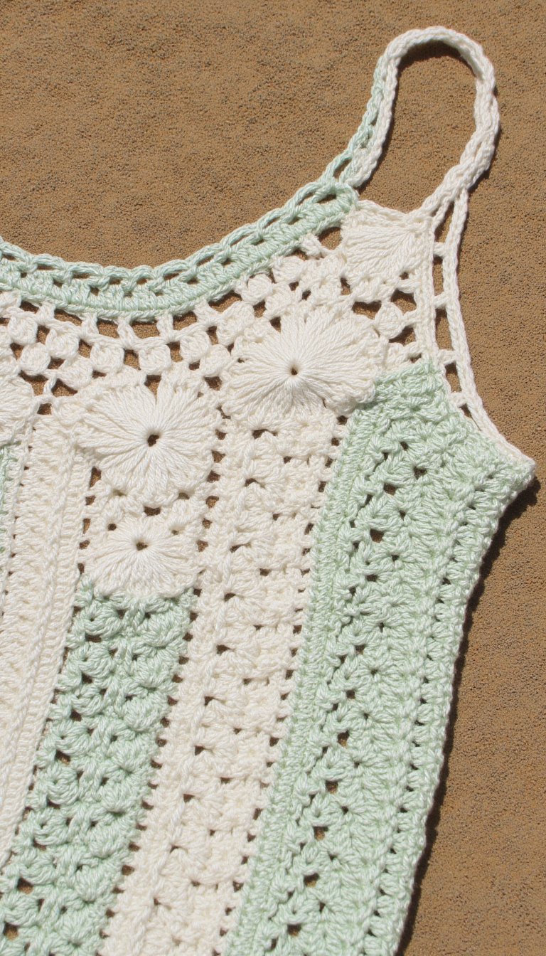 2. A Classic Crochet Tank Top
