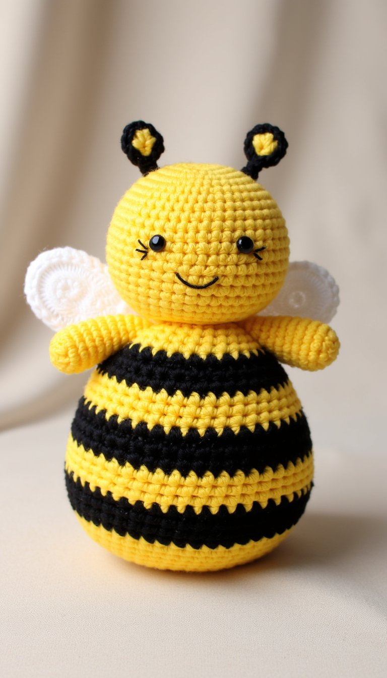 3. A Chunky, Super Soft Bee