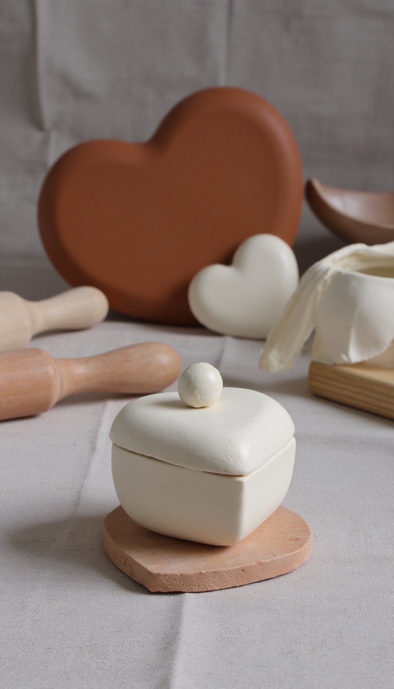 8. Heart-Shaped Trinket Box