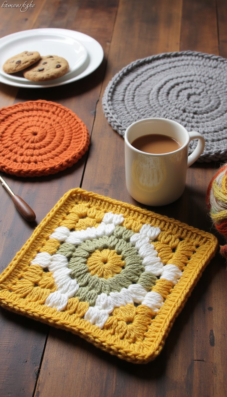 13. Cozy Mug Rugs