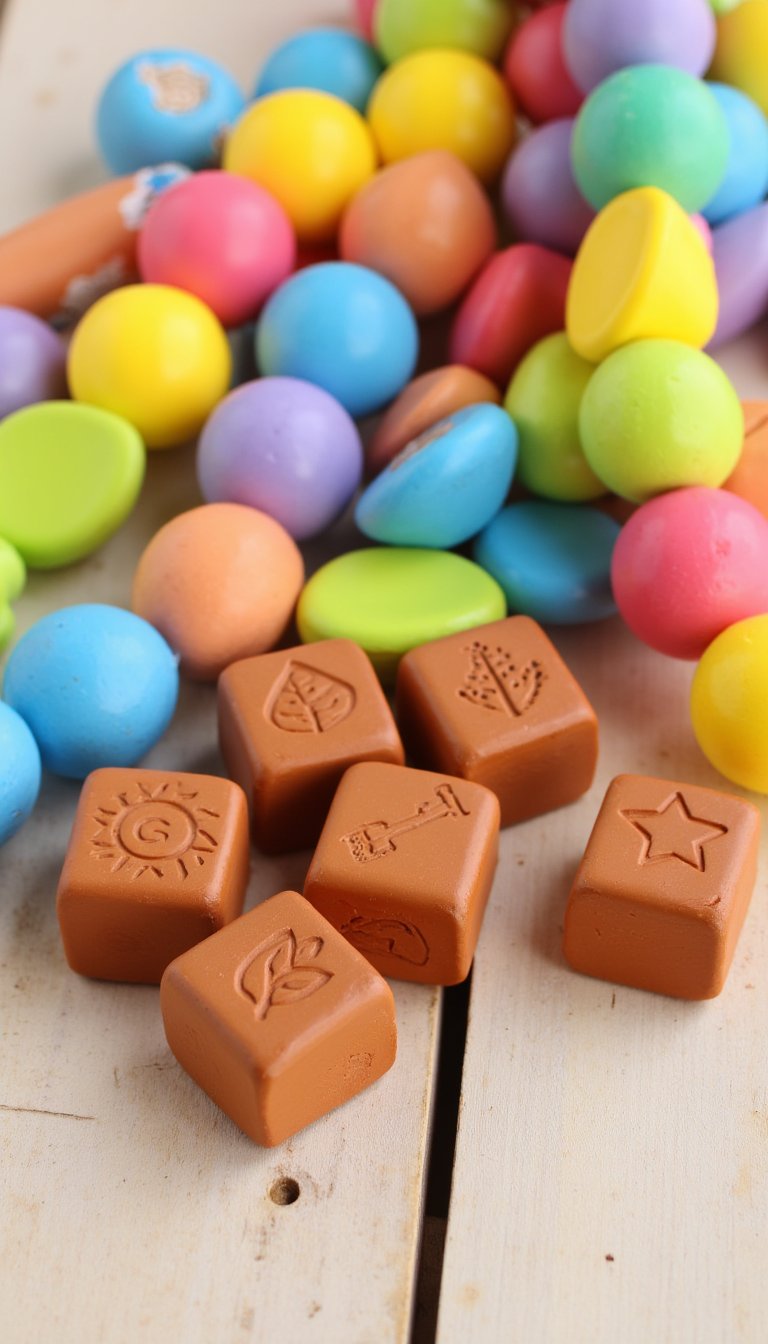 24. Colorful Clay Bead Garland