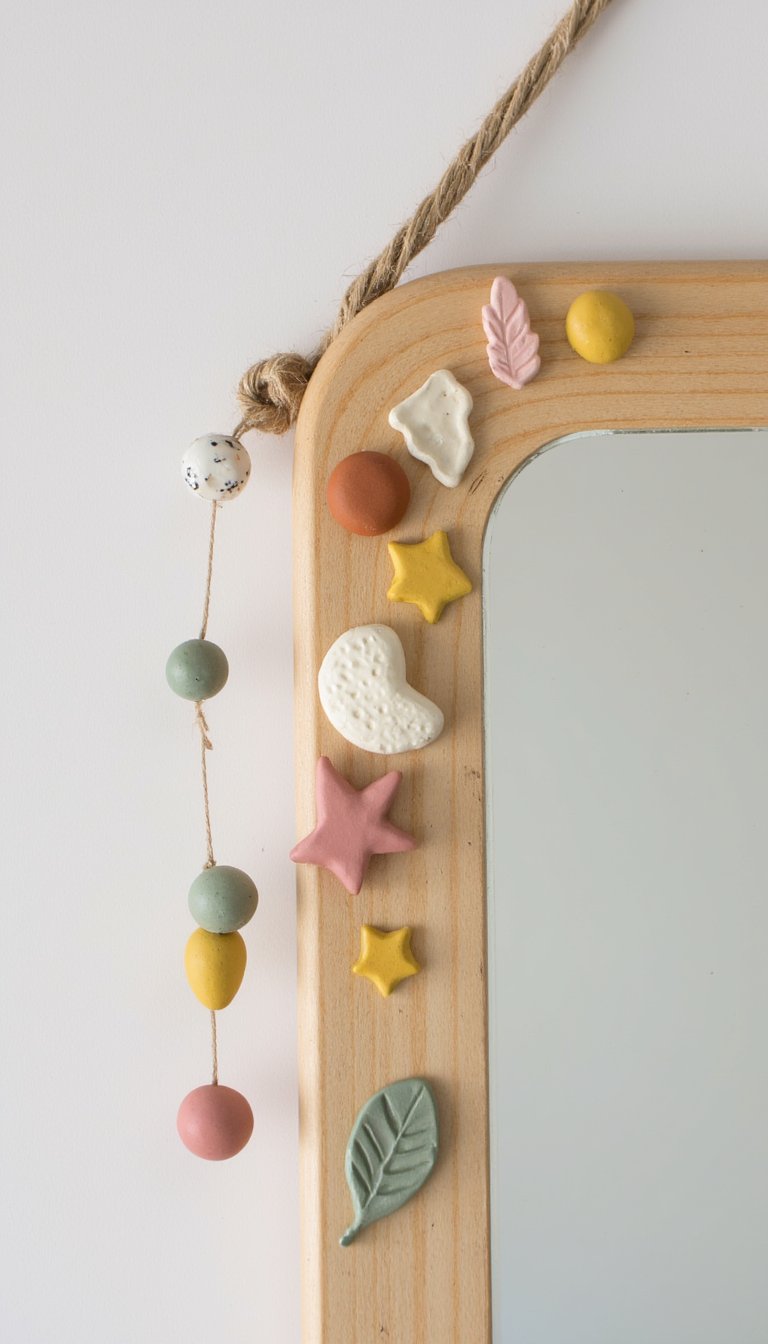 12. Clay Bead & Embellishment Garland