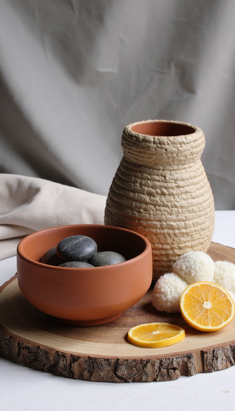 12. Coiled Clay Bowls & Baskets