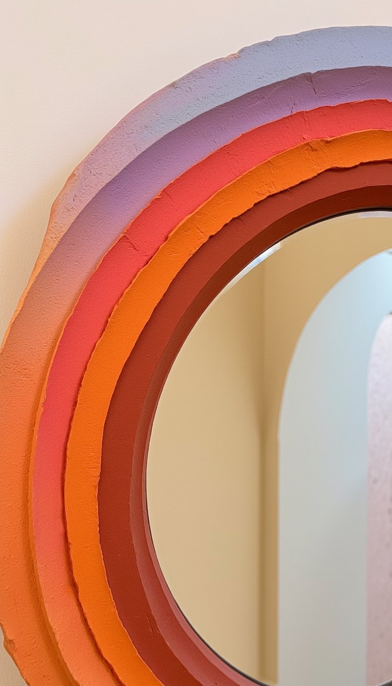 10. Desert Sunset Ombre Frame