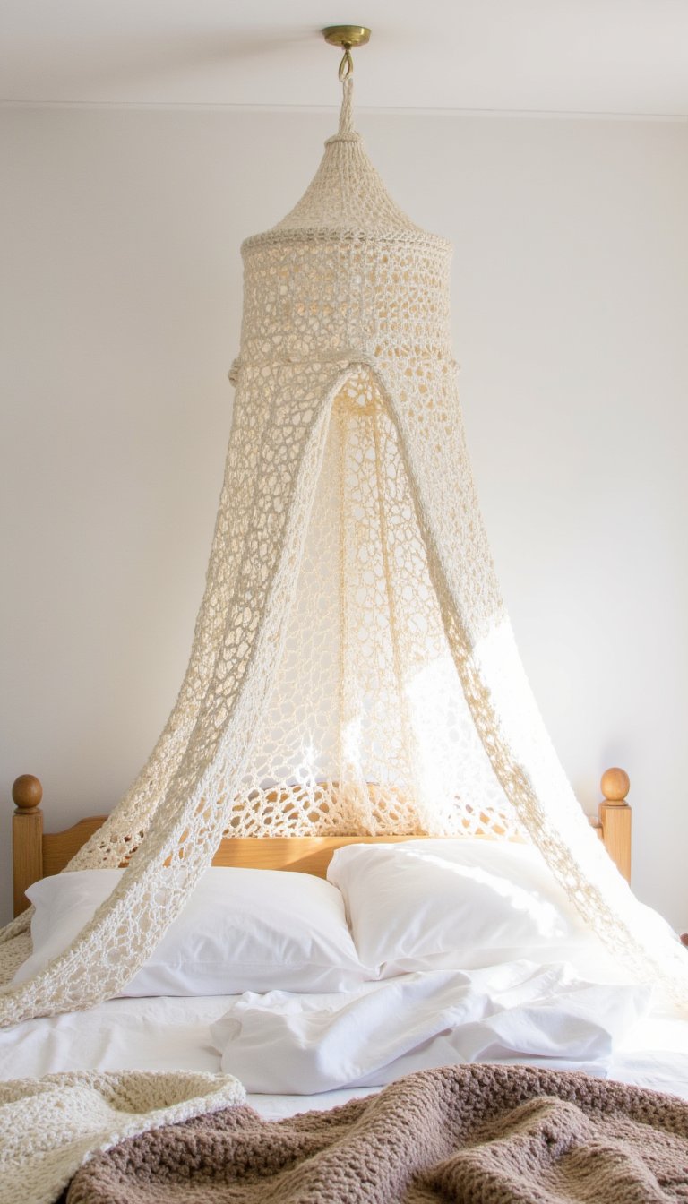 4. Delicate and Dreamy Canopy for Your Bed