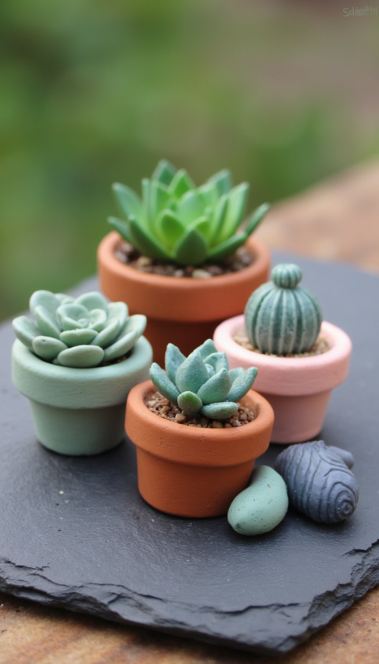 3. Mini Succulent Pots
