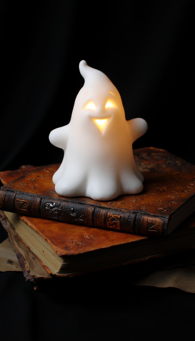 19. "Boo!" Ghost Luminary