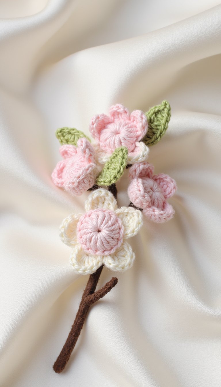 6. Delicate Cherry Blossom Sprig