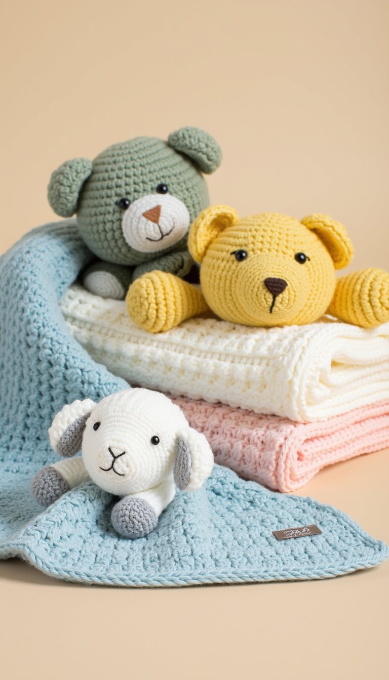 4. Baby Lovey Blankets