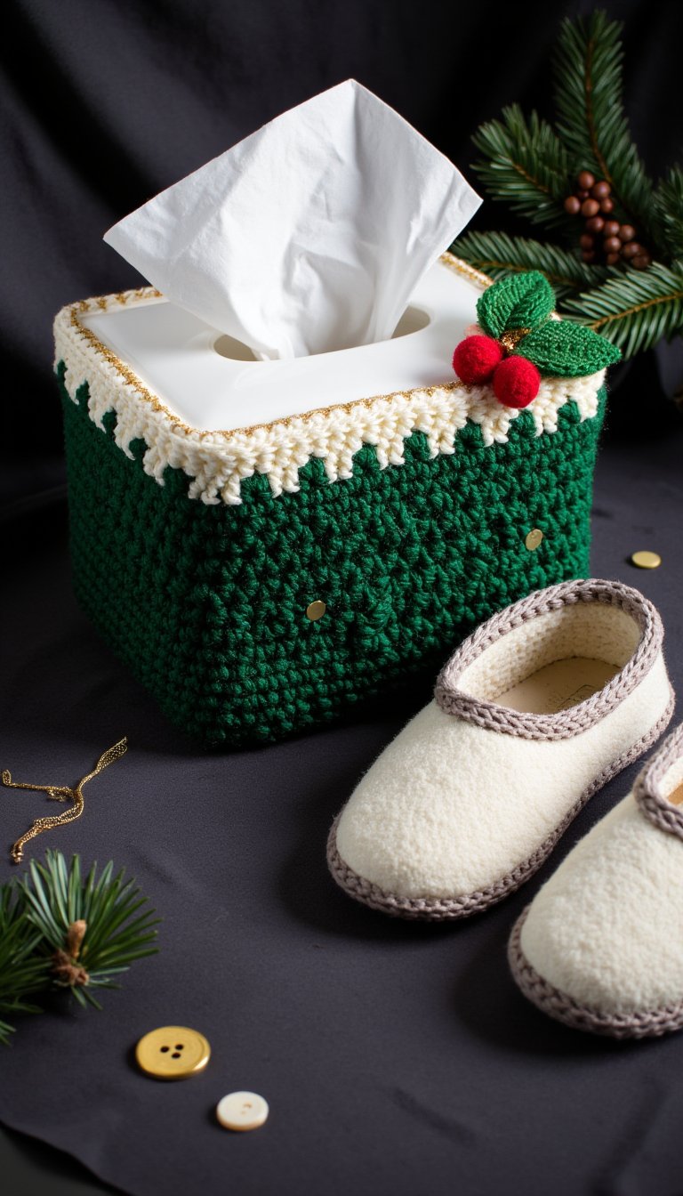 5. The "Never-Empty" Tissue Box Cozy