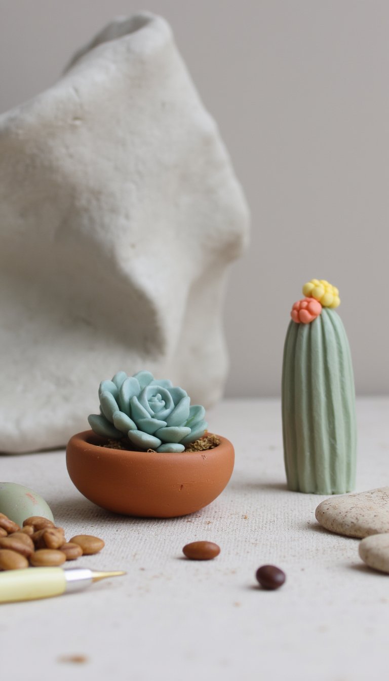 3. Miniature Succulent & Cactus Planters