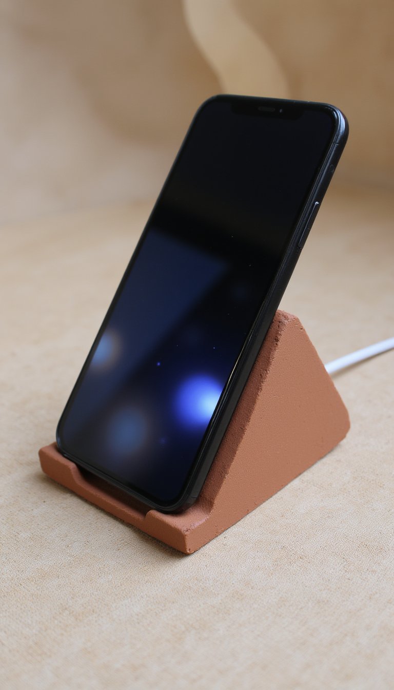 15. A Sleek and Simple Phone Stand