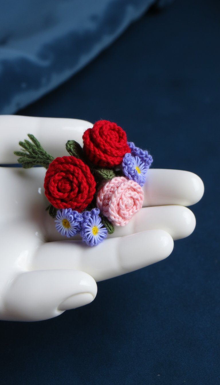 17. Tiny Posy for a Dollhouse
