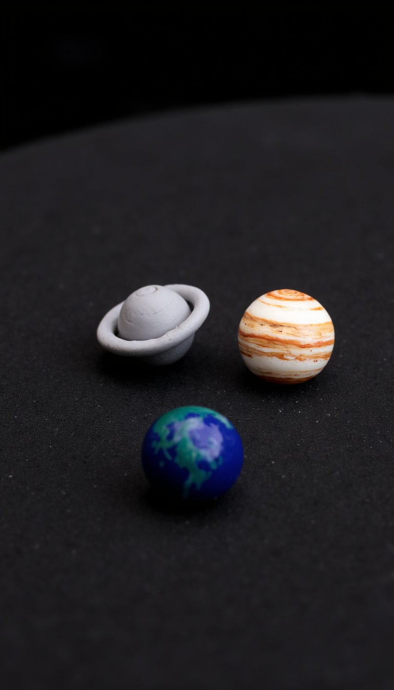 6. Planetary Stud Earrings