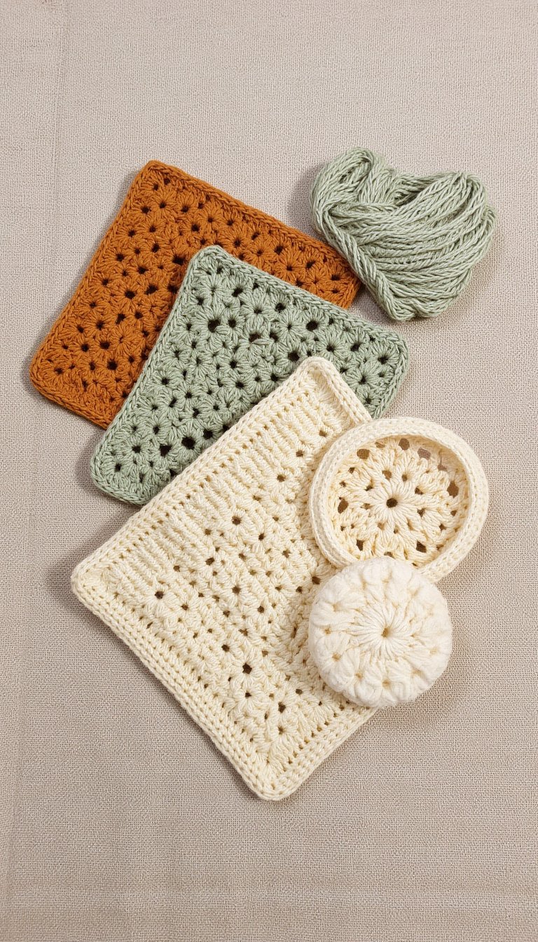 9. Textured Washcloths & Face Rounds