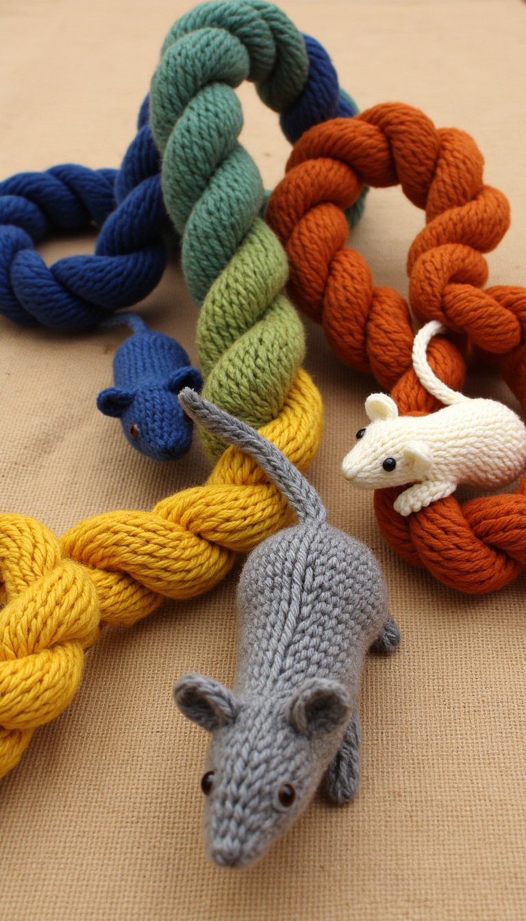 12. Playful Pet Toys & Catnip Mice