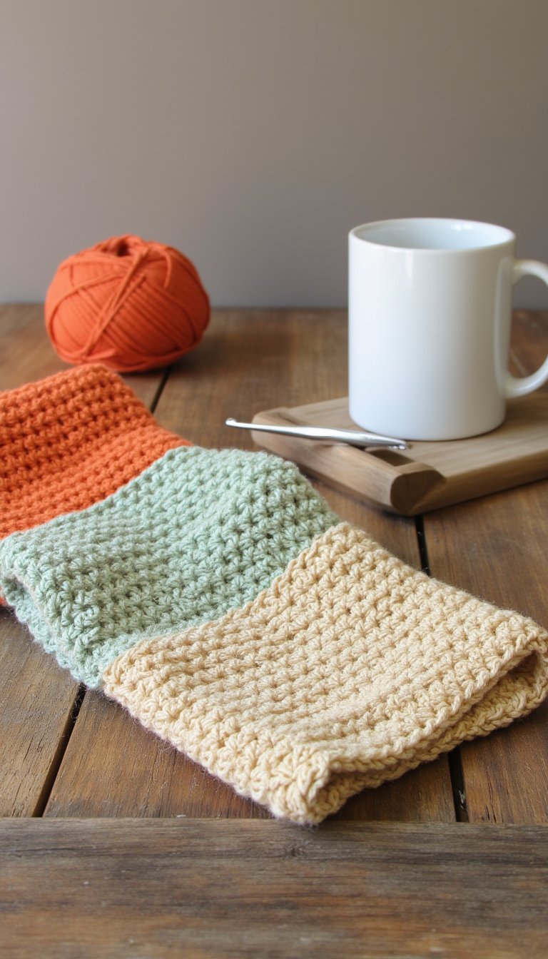 17. Textured Washcloth or Dishcloth